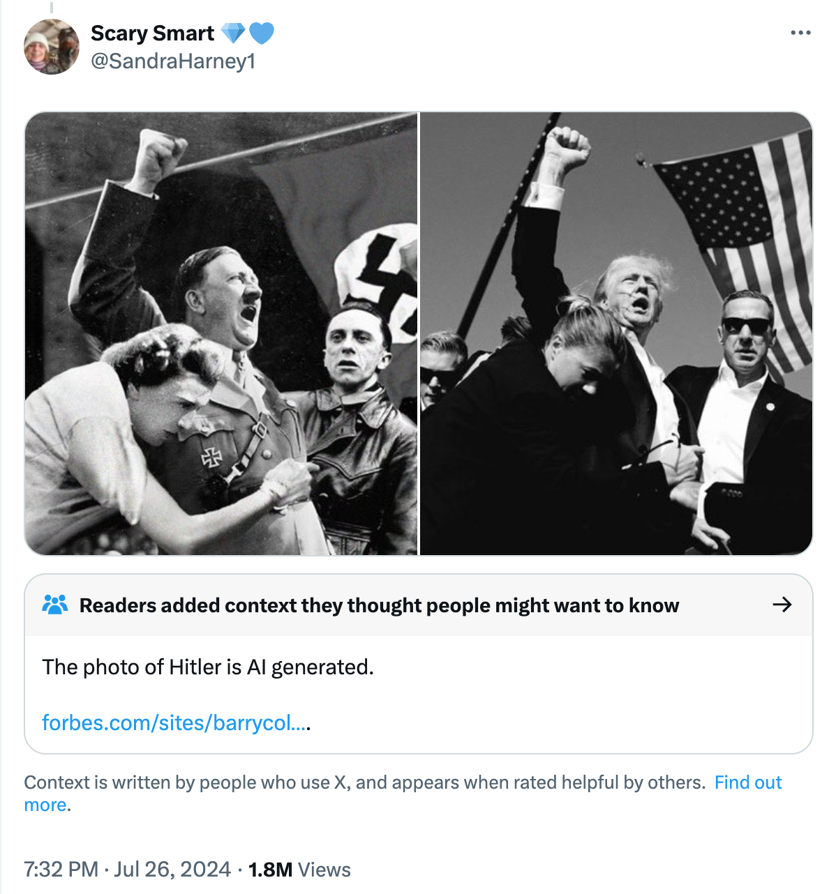 Fact Check: About That Pic Supposedly Showing Hitler Once Posed Like ...