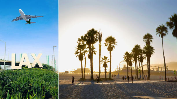 Los Angeles staat in de top 10 van drukste luchthavens ter wereld. Foto's: Getty Images