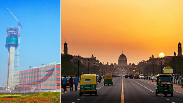 New Delhi staat in de top 10 van drukste luchthavens ter wereld. Foto's: Getty Images