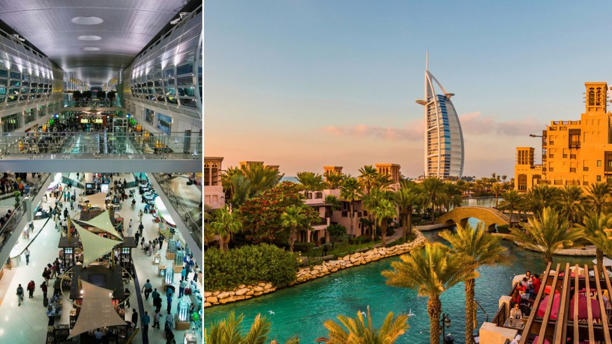 Dubai staat in de top 10 van drukste luchthavens ter wereld. Foto's: Getty Images