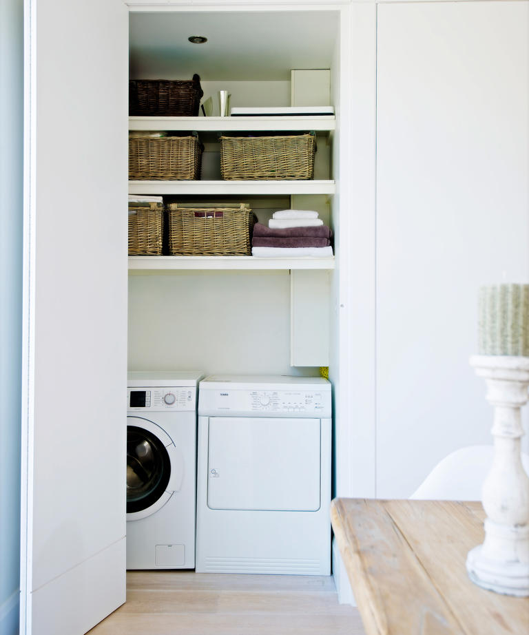 8 small linen closet storage ideas to transform this key space