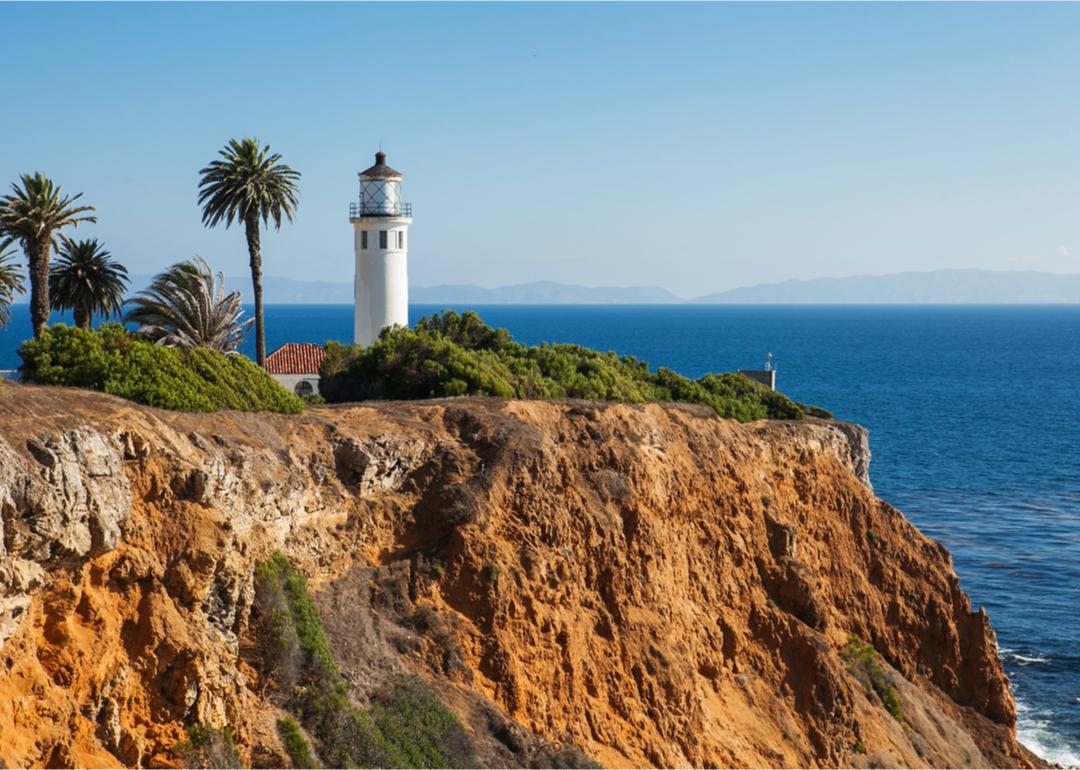 <p>- Population: 1,436</p>  <p>This <a href="https://www.rolling-hills.org/visitors/index.php">gated residential community</a> on the Palos Verdes Peninsula covers just three square miles, but each of the 700 properties has at least one acre and is zoned for keeping horses. Nearby attractions include the <a href="https://pvartcenter.org/">Palos Verdes Art Center</a>, the hiking and equestrian trails in the <a href="https://www.rpvca.gov/1155/Portuguese-Bend-Reserve">Portuguese Bend Reserve</a>, and the architecturally significant <a href="https://www.wayfarerschapel.org/">Wayfarers Chapel</a> designed by Lloyd Wright, the son of famed architect Frank Lloyd Wright.</p>