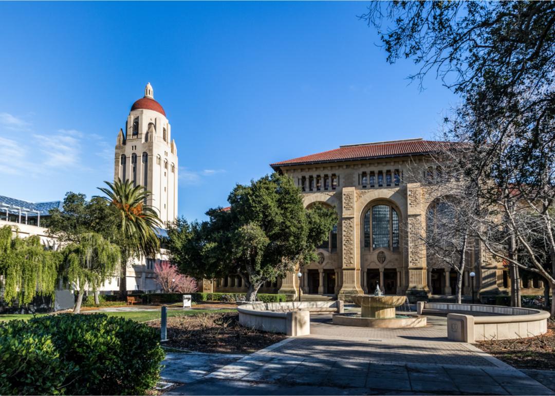 <p>- Population: 3,492</p>  <p>This small community sits just west of Stanford University, with most of its bars, restaurants, and local businesses lining Alameda de las Pulgas. <a href="https://www.niche.com/k12/search/best-school-districts/t/west-menlo-park-san-mateo-ca/">Excellent school districts</a> make this area particularly sought after by Bay Area families.</p> <p><strong>You may also like:</strong> <a href="https://stacker.com/business-economy/credit-card-reconciliation-how-business-owners-can-eliminate-inflated-costs-and">Credit card reconciliation: How business owners can eliminate inflated costs and wasteful spending when tracking expenses</a></p>