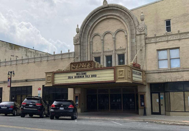 The Sandusky State Theatre, damaged by storm in 2020, is due to reopen late this year.