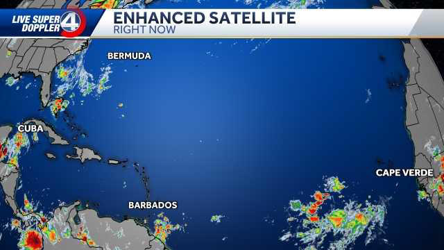 Tropical system brewing in Atlantic, high chance of development