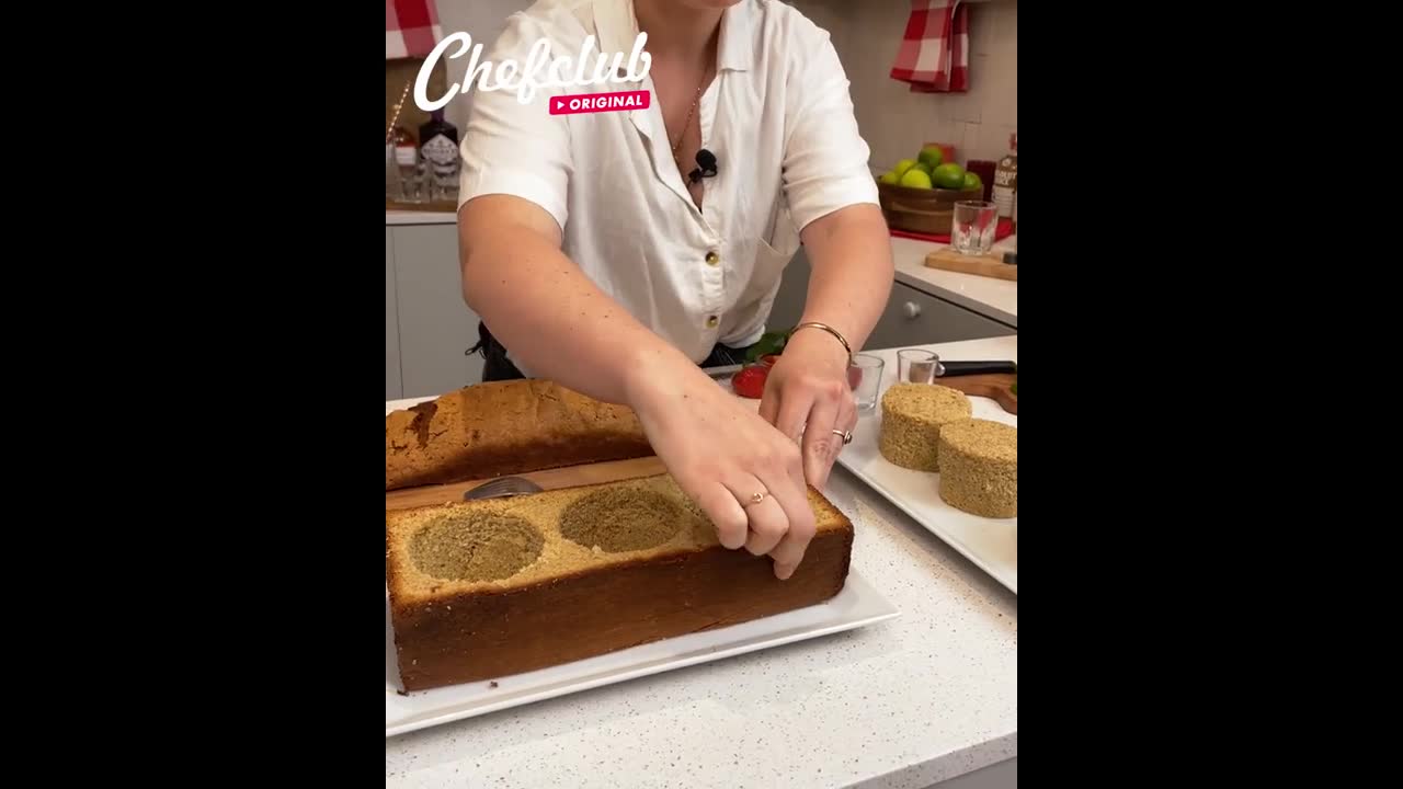 Erdbeer Minze Kuchen