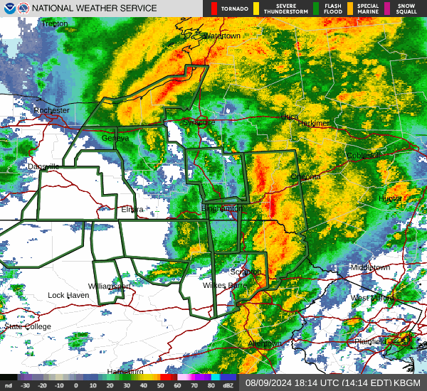 After last week's storms, another tornado watch hits Broome County