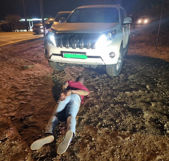 LOOK: South African Man Arrested In Limpopo, Driving R900,000 Stolen ...