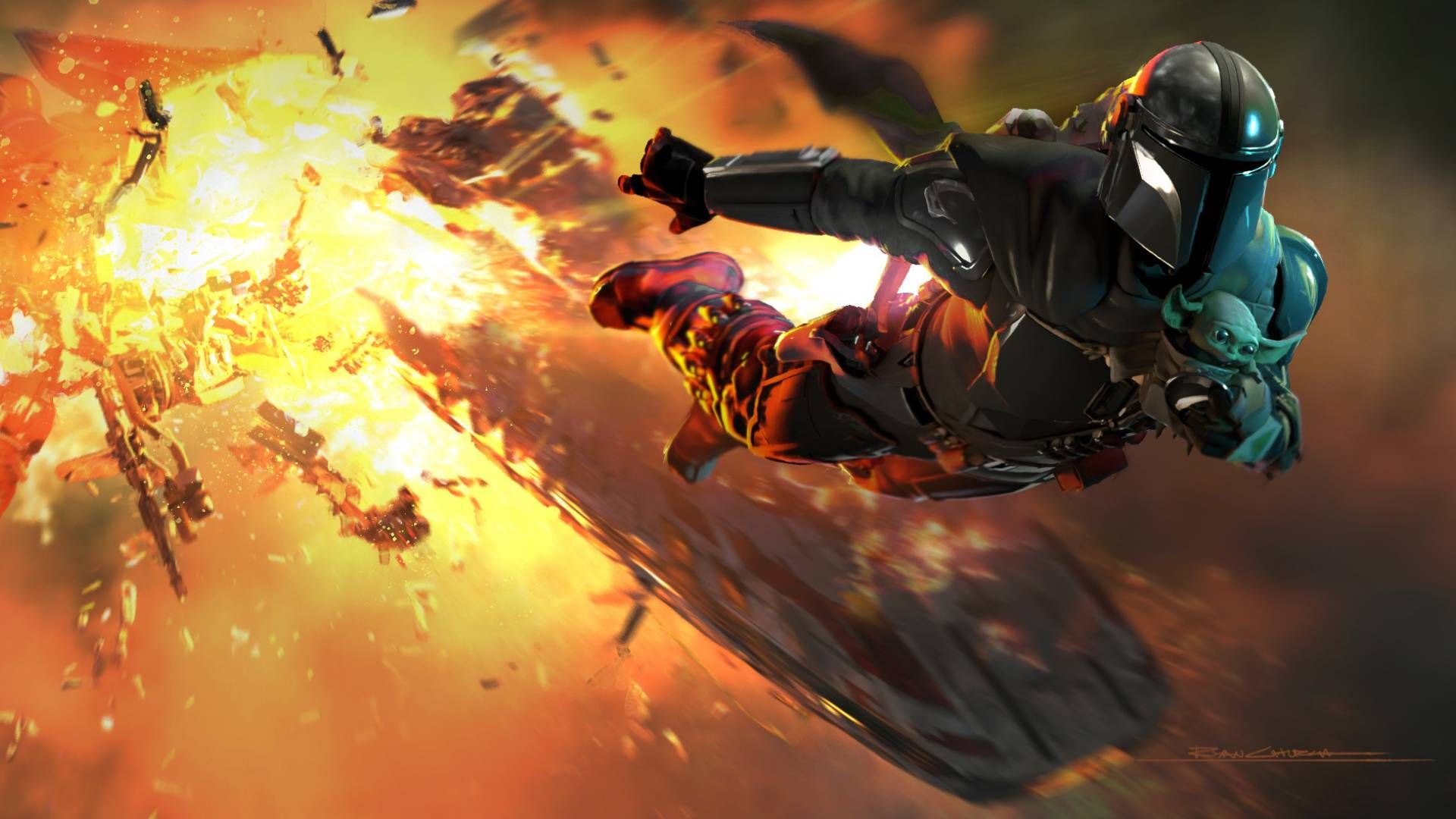 The Mandalorian & Grogu footage teases Rotta the Hutt, Baby Yoda using ...