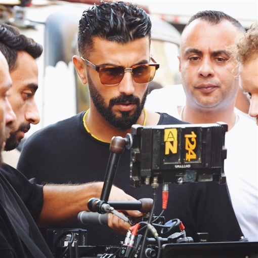 محمد سامي من كواليس مسلسل إش إش