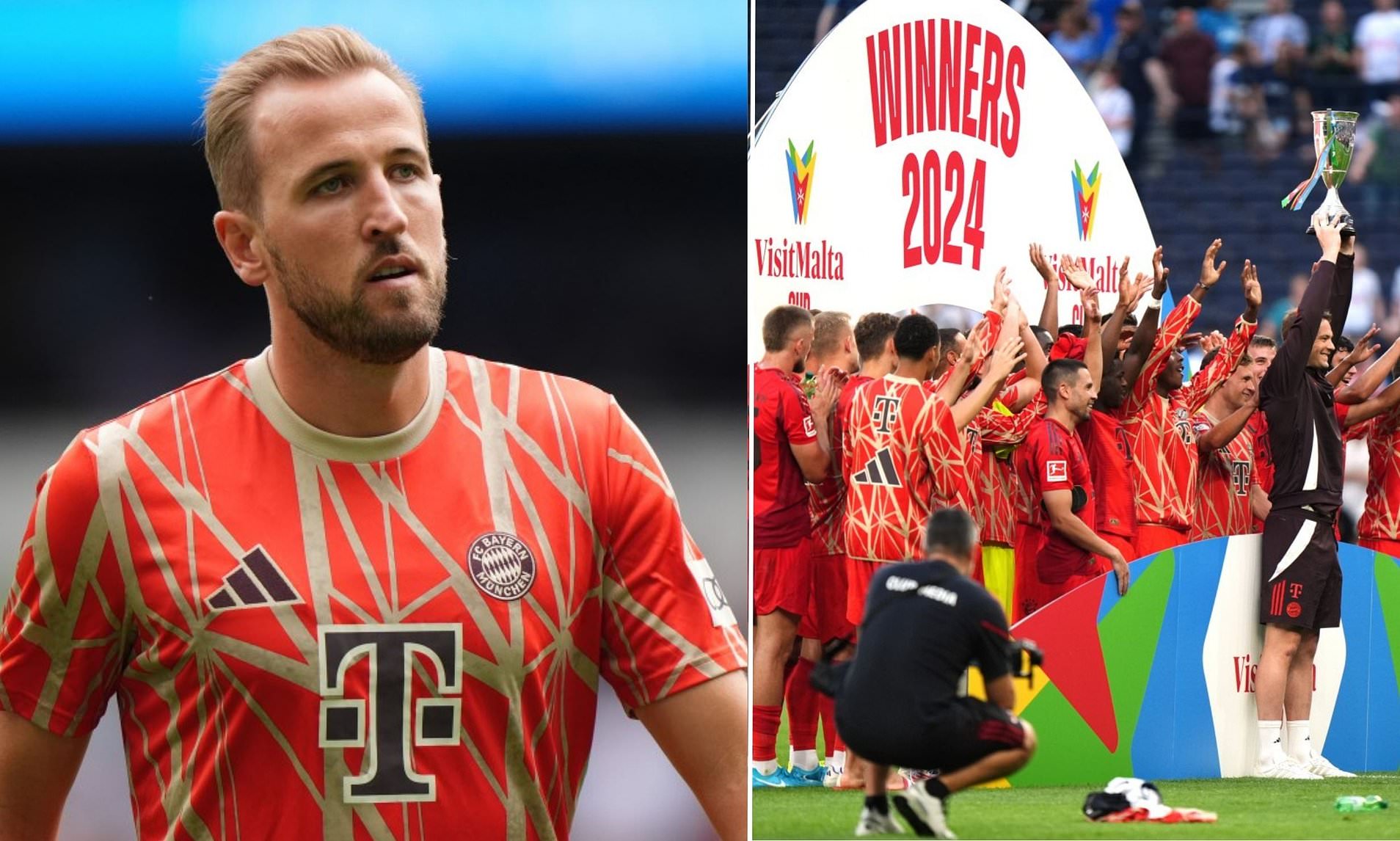 Harry Kane FINALLY Ends Bayern Munich Trophy Drought... At Tottenham ...