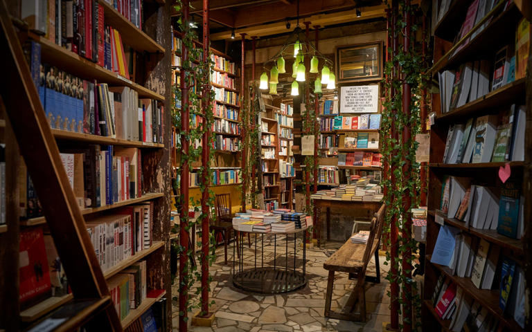 Shakespeare and Company bookshop in Paris sits in a former monastery - getty