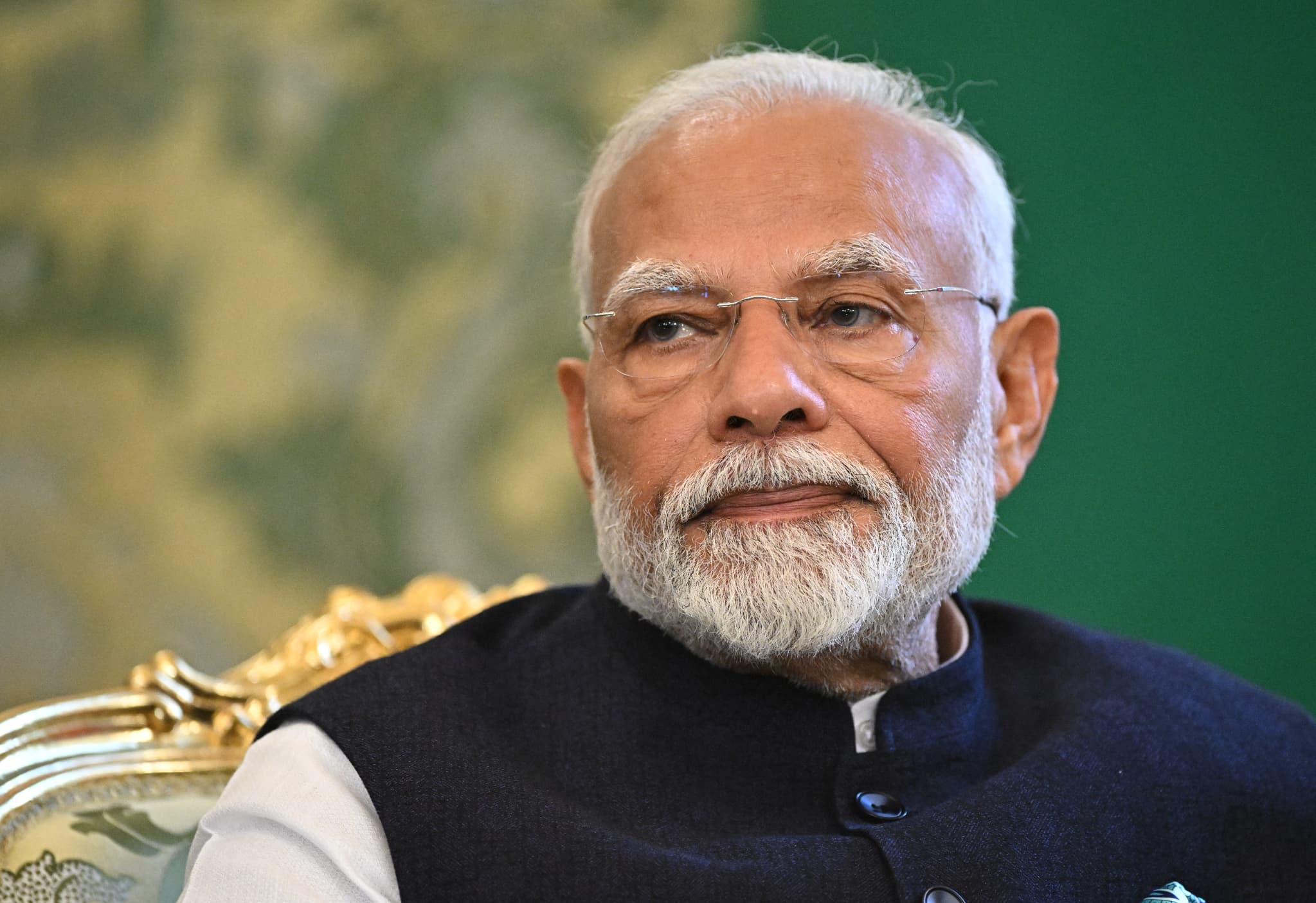 Le Premier ministre indien Narendra Modi à Moscou le 9 juillet 2024