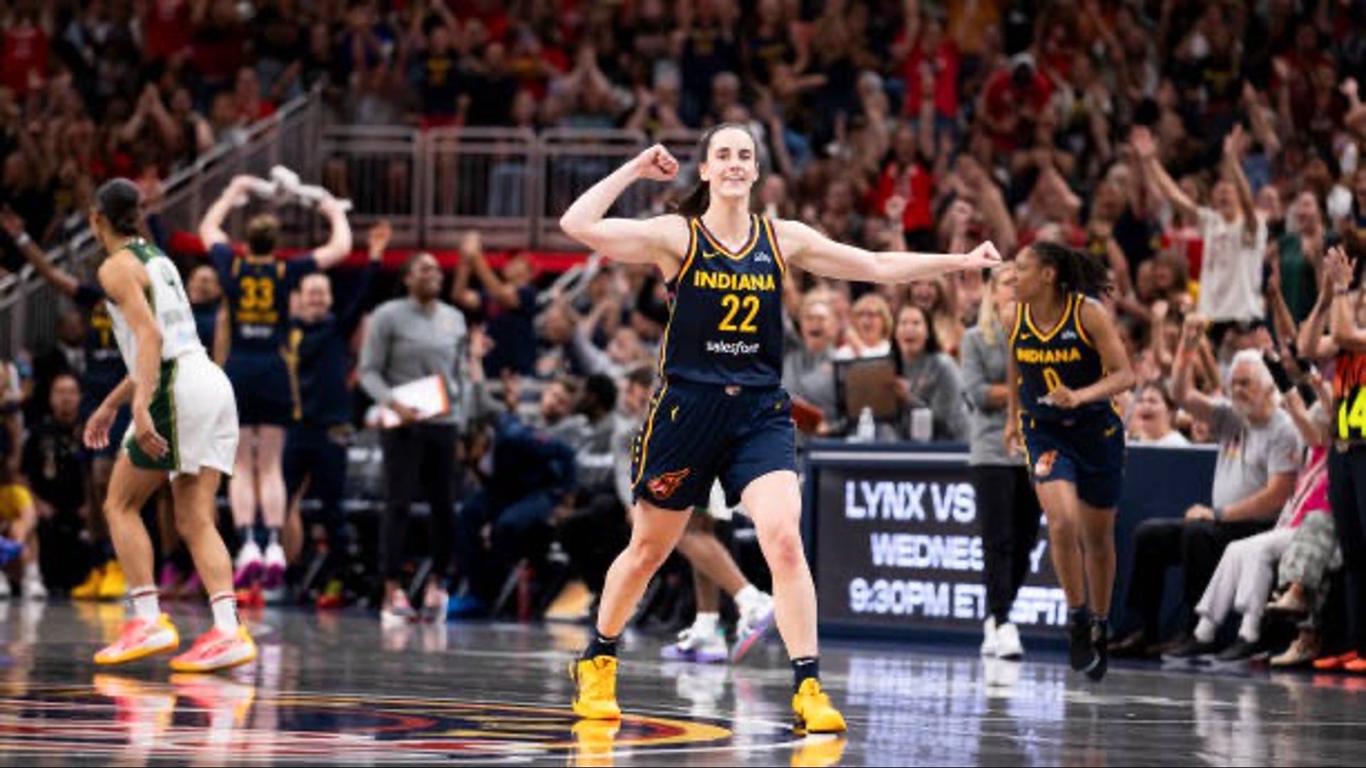 Fever’s Clark Breaks WNBA Rookie Assist Record