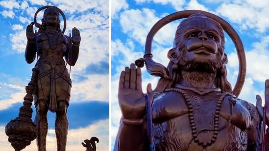 Texas gets 90-ft-tall Hanuman sculpture