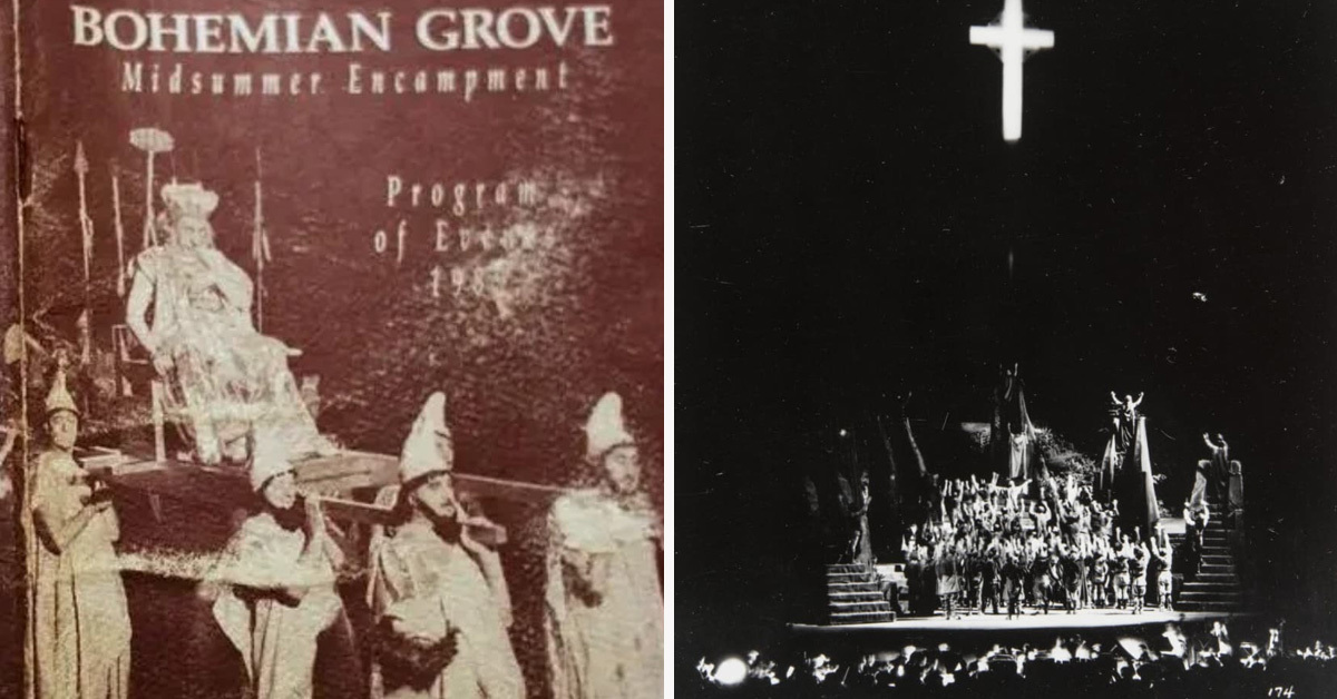 22 Secret Photos From the Vintage Bohemian Grove Cult