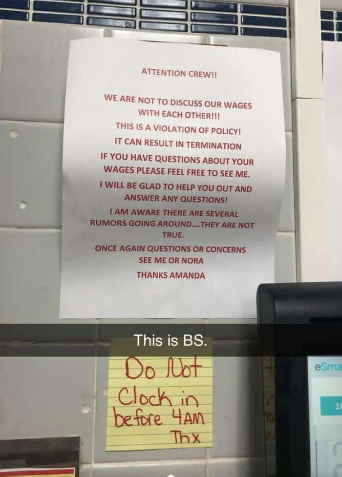 50 Delusional Workplace Signs At Businesses Suffering From Late Stage ...