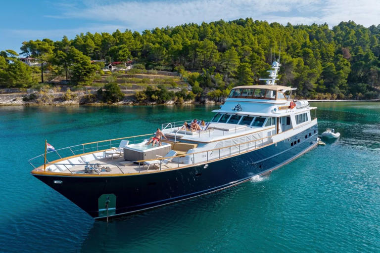 The 100-foot Adriatic Escape taught me what it’s really like to live the charter life. Via Croatia