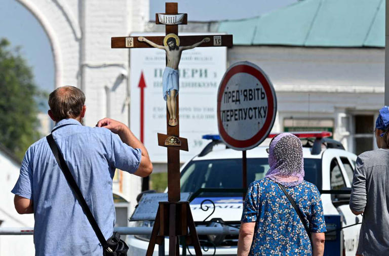 La <strong>iglesia</strong> <strong>ortodoxa</strong> <strong>rusa</strong> quedó prohibida en <strong>Ucrania</strong>. (AFP)