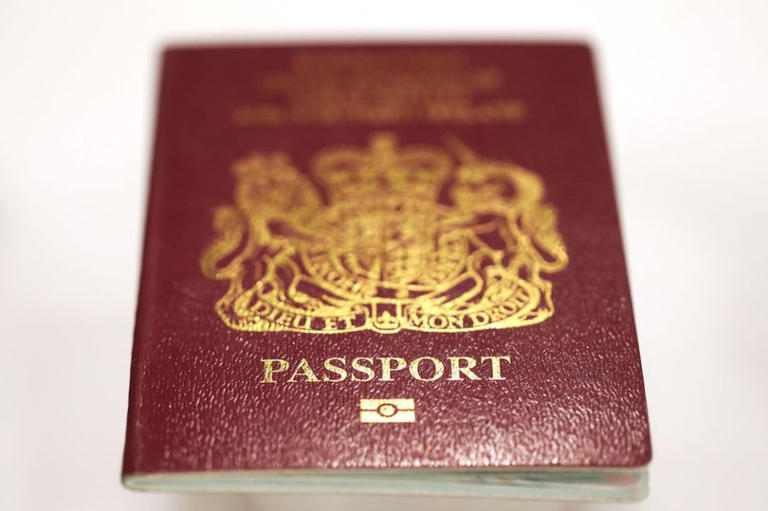 People with the older red UK passport are more likely to be stopped at the EU border