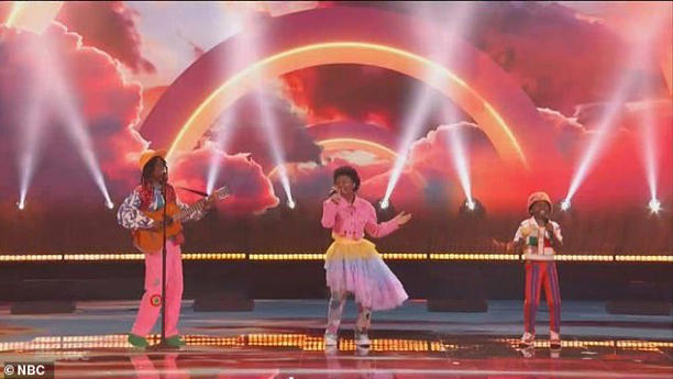 Biko's Manna, a singing group made up of three siblings from Johannesburg, South Africa, won over the audience