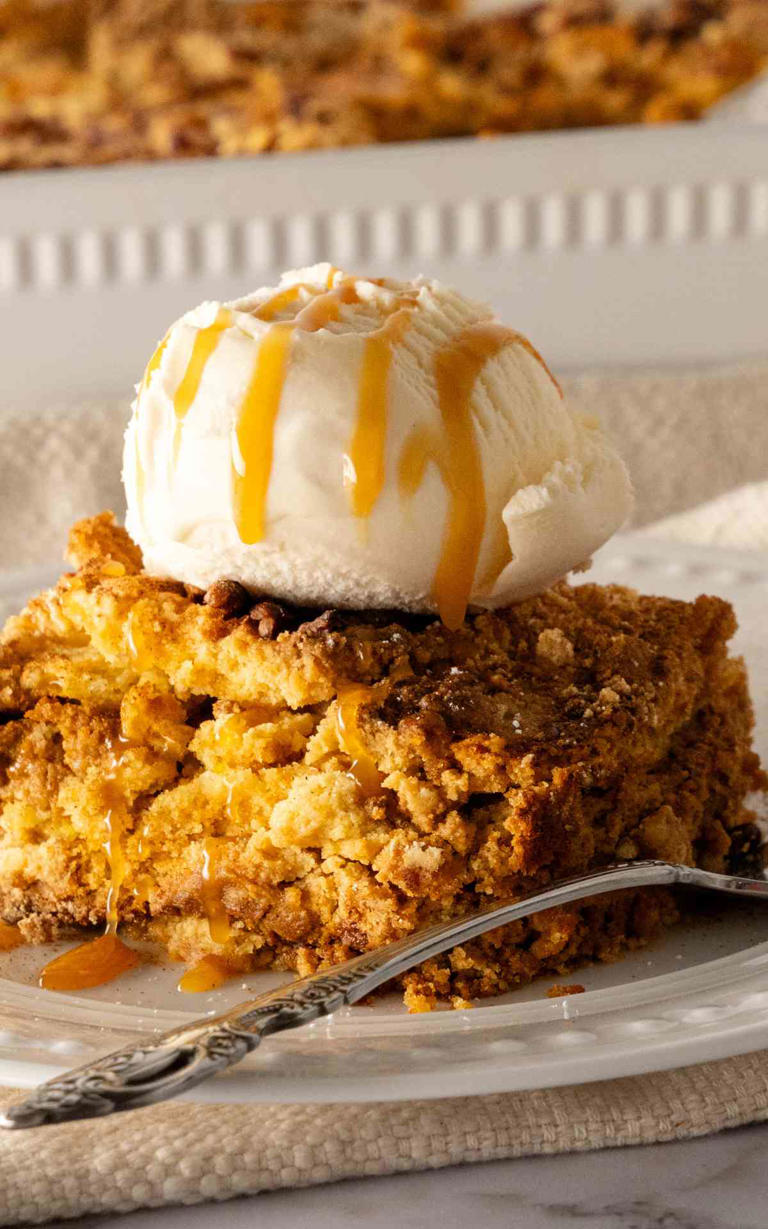 Pumpkin Dump Cake