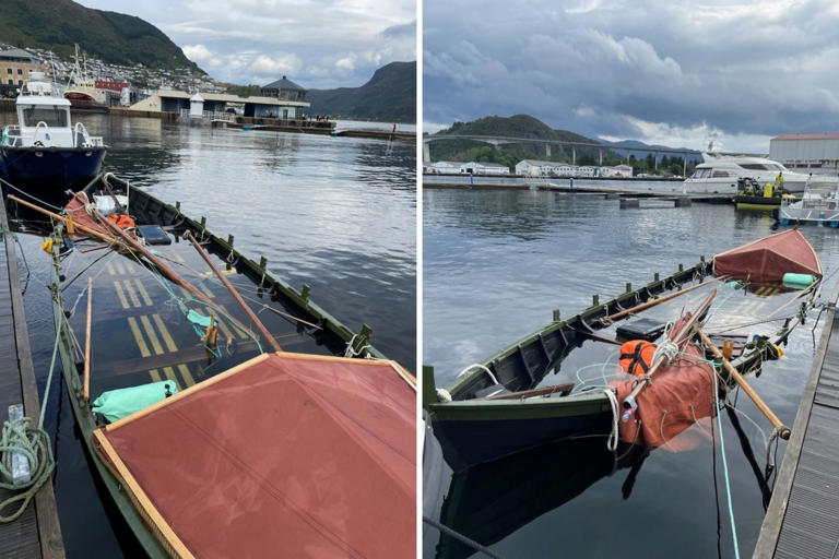 A U.S. citizen has died after a Viking ship replica capsized off Norway's west coast overnight, according to Norwegian media.