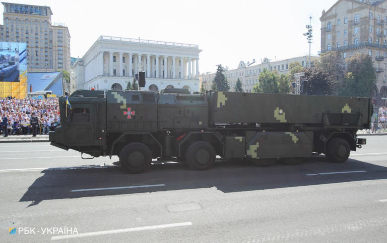 Photo: The first Ukrainian ballistic missile could be developed based on the Hrim-2 OTRK project (photo by Vitalii Nosach/RBC-Ukraine)