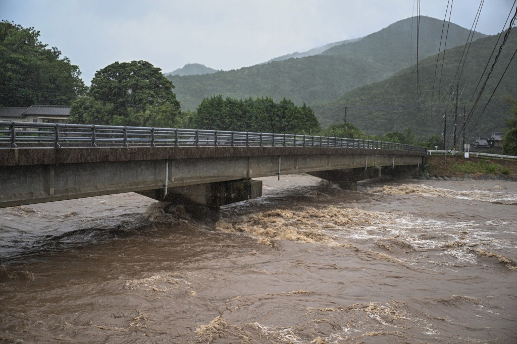 Millions Of People Forced To Evacuate As Typhoon Shanshan Hits Japan