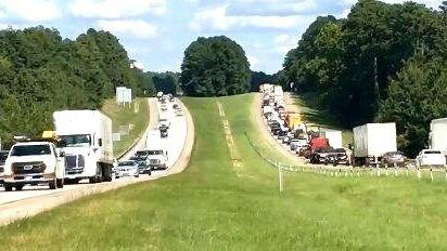 Interstate 20 near Grovetown (file photo)