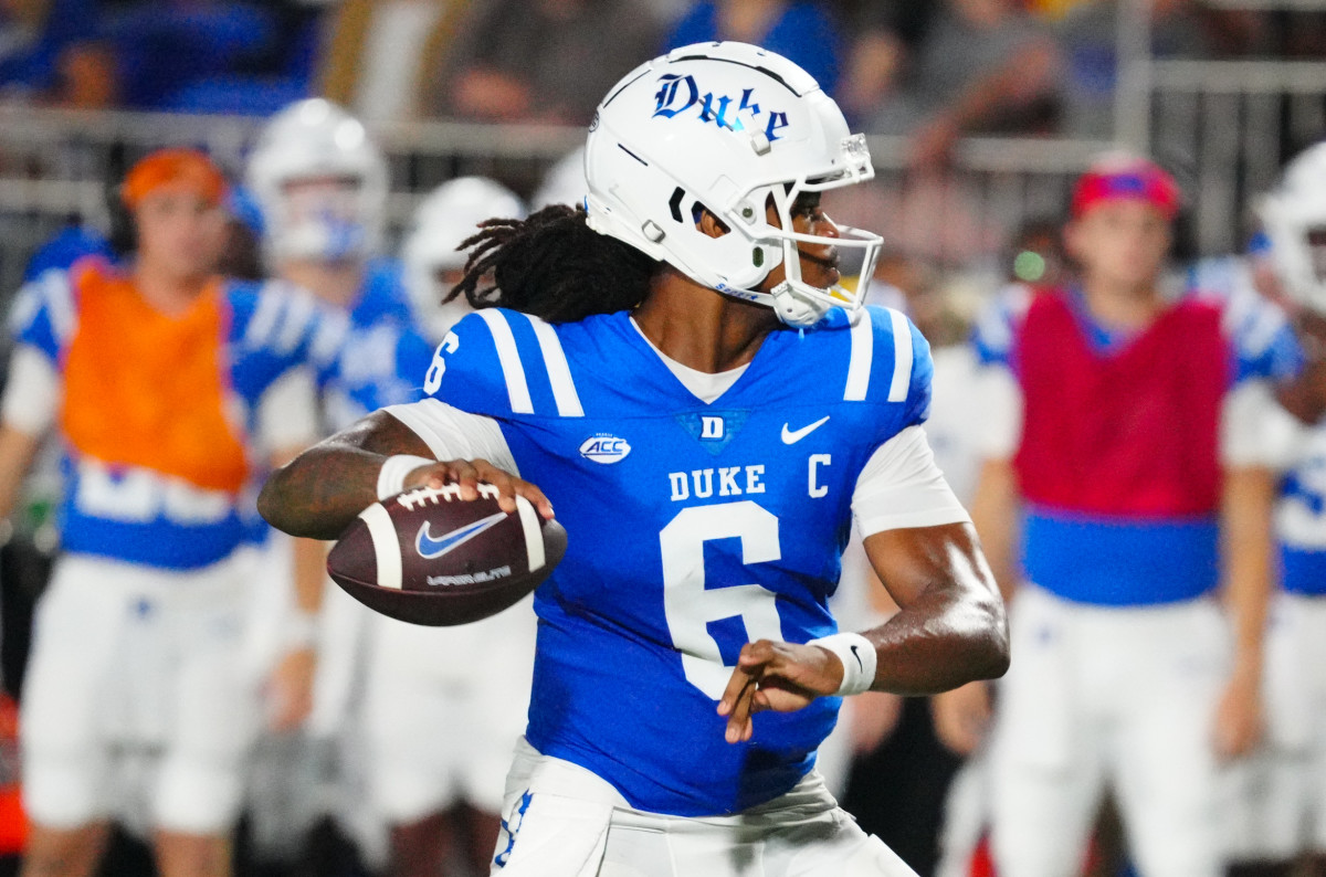 Former Texas QB Maalik Murphy Shines In Duke's Season Opener