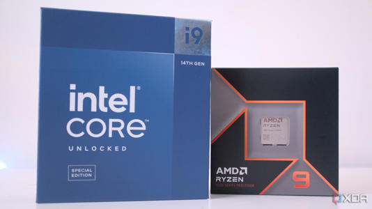 Intel Core i9-14900K and AMD Ryzen 9