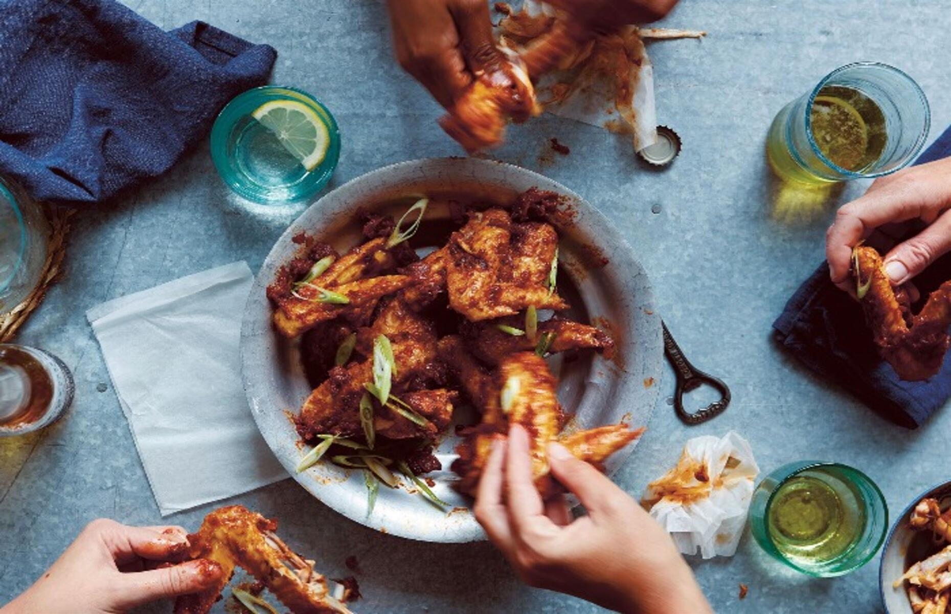 Smoked paprika and tomato wings