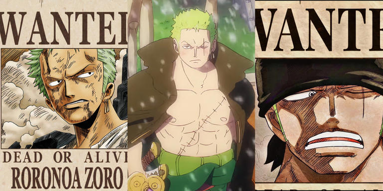 One Piece Every Bounty Of Roronoa Zoro So Far