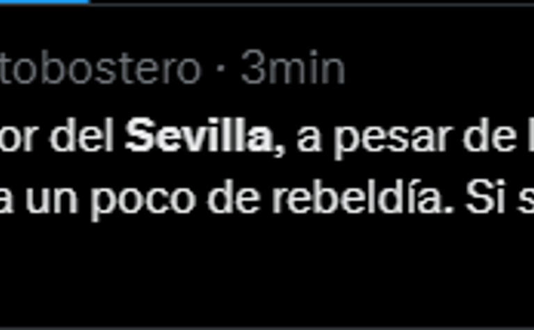 Los hinchas de Sevilla se sorprendieron con el debut del Colo Barco: "Si sigue así..."