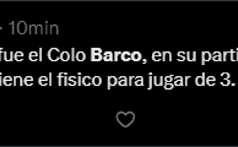 Los hinchas de Sevilla se sorprendieron con el debut del Colo Barco: "Si sigue así..."