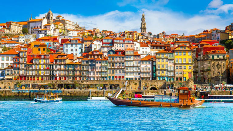 Porto view from water