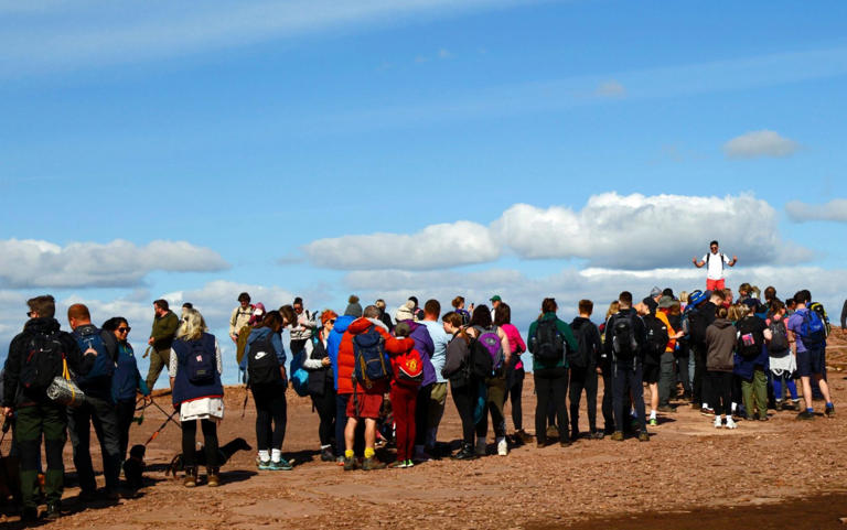 Some hikers are choosing not to visit the Brecon Beacons during peak times because of many visitors taking selfies there