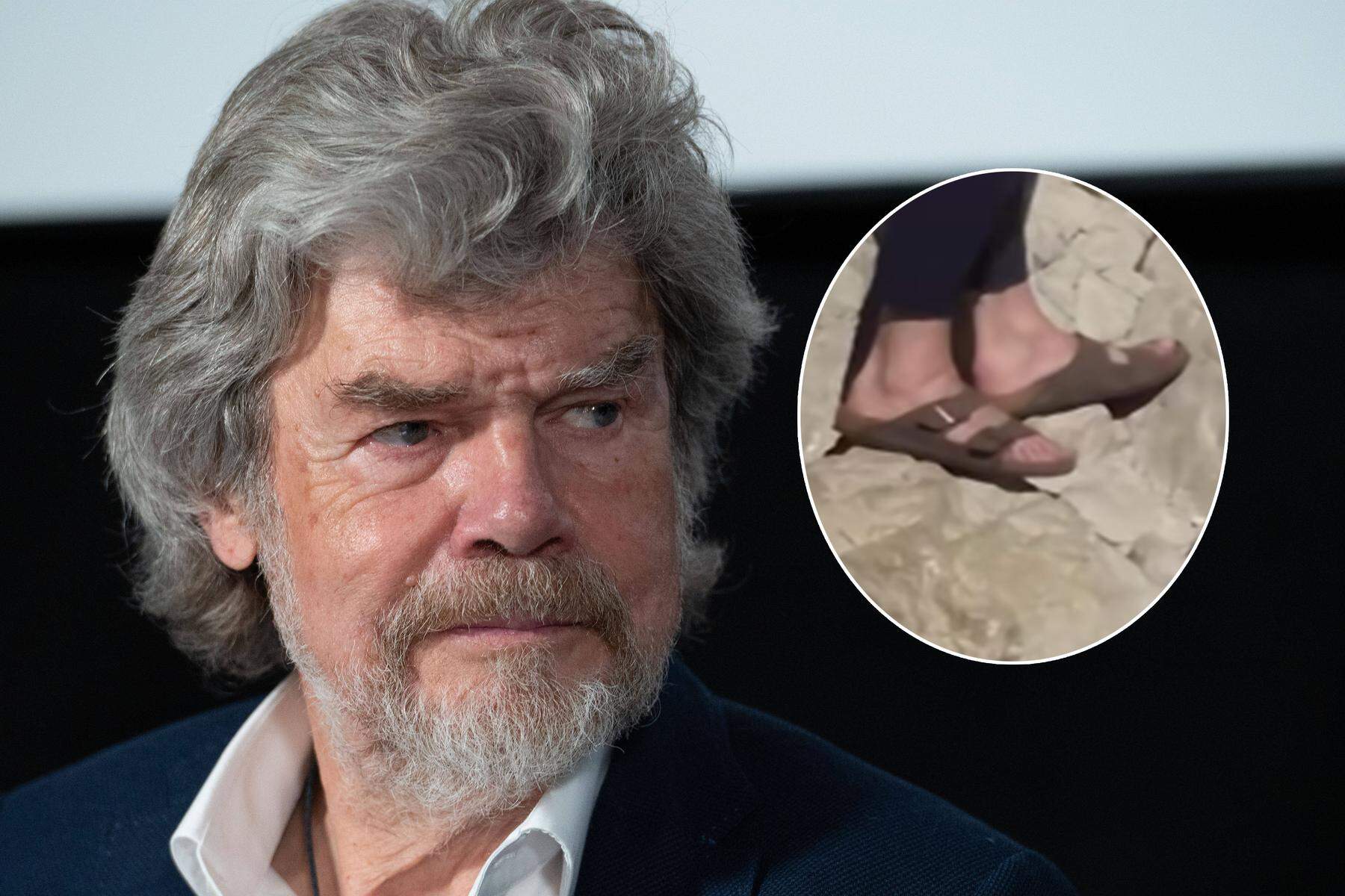 Mit Birkenstock zum Gipfel: Reinhold Messner mit scharfer Kritik