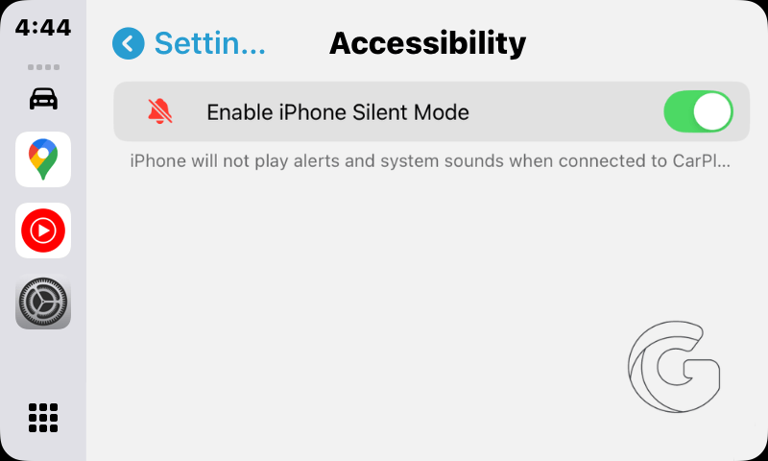 iOS 18 CarPlay silent mode new feature
