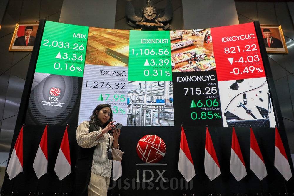 IHSG Ditutup Menguat, Saham BREN, BMRI, Hingga BBCA Menghijau