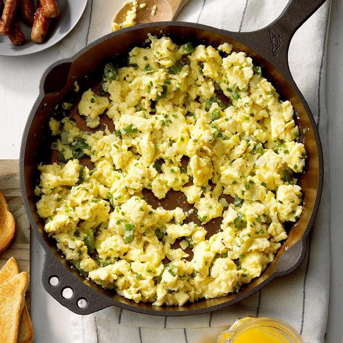Scrambled Eggs In Boiling Water