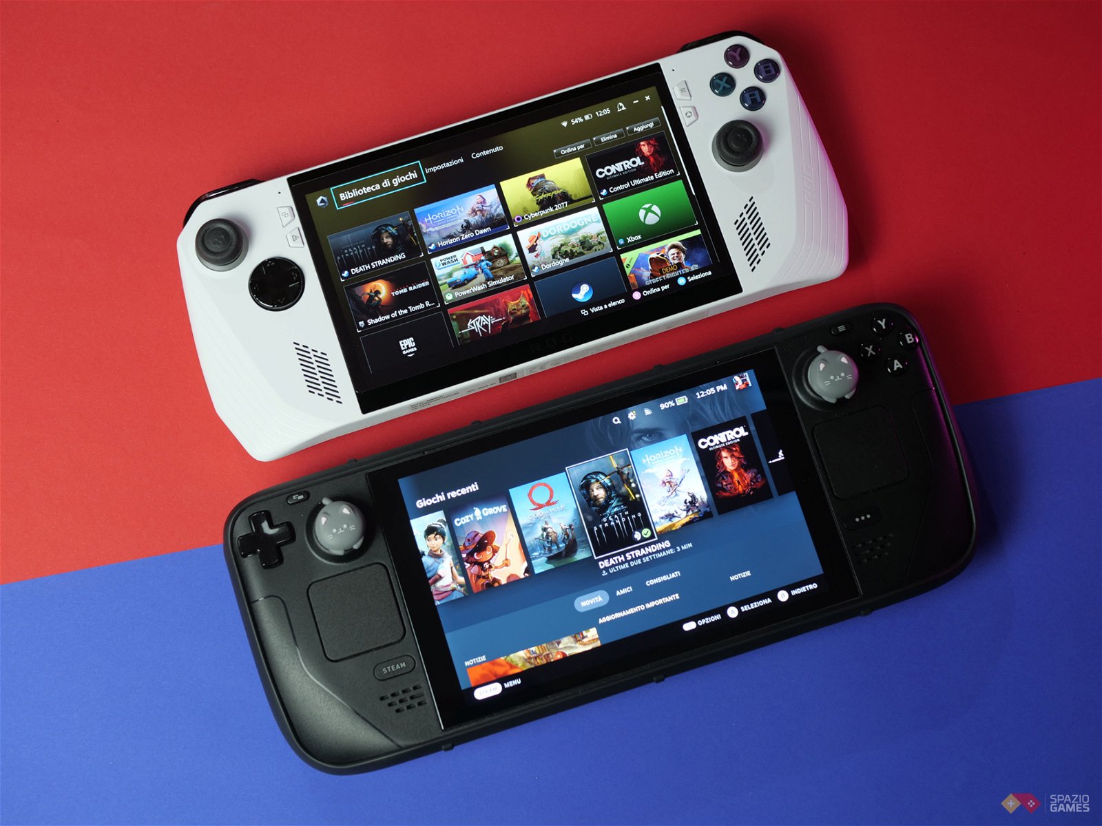 ASUS ROG Ally vs Steam Deck: perché scegliere una, perché scegliere l'altra