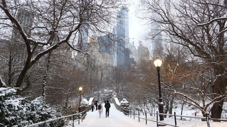 What are the chances of a white Christmas in New York City?