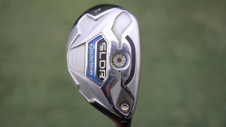 Martin Kaymer trusts his old TaylorMade SLDR hybrid. (Image credit: Future)