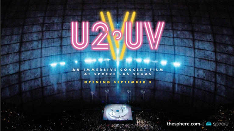 U2 Concert Movie ‘V-U2' Opens Next Month At Sphere, Where It Was Shot; Watch The Trailer