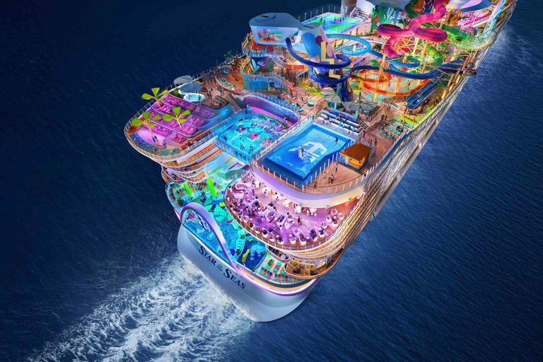 Courtesy of Royal Caribbean A rendering of Royal Caribbean's new ship Star of the Seas