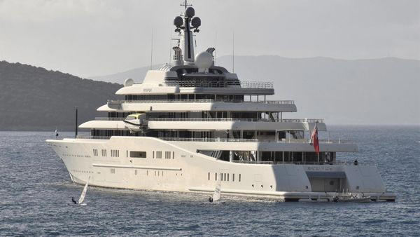 Die Eclipse des russischen Milliadärs Roman Abramowitsch gilt als teuerste Superyacht.