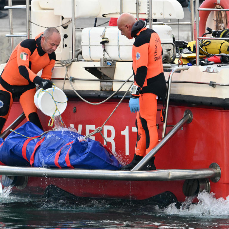 ITALY-MARITIME-ACCIDENT-BRITAIN