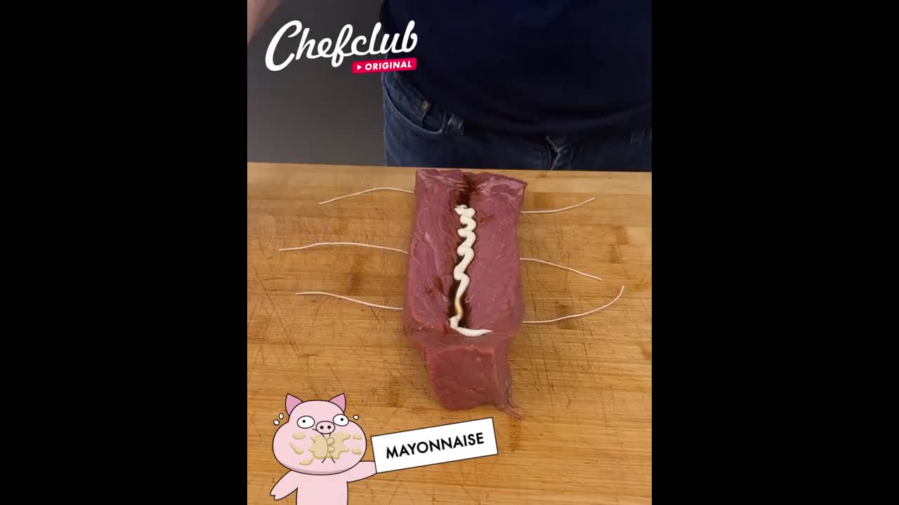 Sandwich mit Rinderfilet